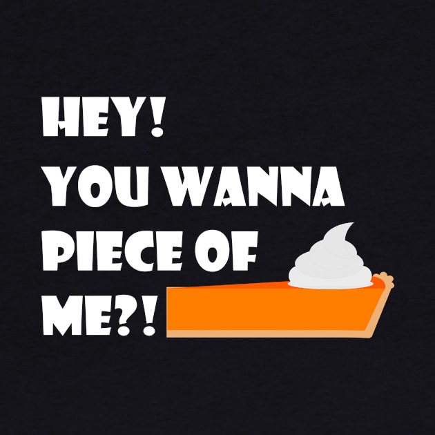 Lispe Pumpkin Pie Hey! You Wanna Piece of Me?! by Lispe